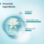 PILGRIM Korean White Lotus Face Cream with SPF 50 | White Lotus Day cream for women daily use | Face cream for dry skin, sensitive skin & oily skin | For Women and Men | 100g - Image 4