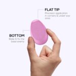 RENEE Makeup Superblender 1pc, Angled Edge Sponge For Effortless Application of Dry & Wet products, Latex Free, Cruelty-Free & Travel friendly ideal for foundation - Image 4