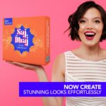 Blue Heaven Saj Dhaj Festive Makeup Kit for women- Vanilla, Pack of 10 | Full face Makeup kit, Fair Tone combo, 19g+26.3ml - Image 4