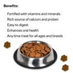 Mutton Flavour Dog Biscuits | Healthy Crunchy Treats for Puppies & Adult Pets | Suitable for All Breeds | Total 910 g Pack (Buy 455 g & Get 455 g Free) - Image 4