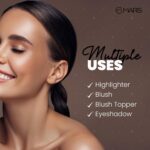 MARS Glowzilla 6 Colour Highlighter Palette | Ultra Blendable & Long Lasting | Blinding Glow (12.0gm) (Shade-03) - Image 3