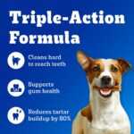 Pedigree Dentastix Oral Care Dog Treat, Adult Medium Breed (10-25 kg), 180 g, Recommended by Vets, Supports Gum Health, Reduces Risk of Gum diseases - Image 4