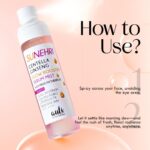 AULI LIFESTYLE Sunehri Serum Mist with Floral Waters, Rosehip Oil, Ginseng & Centella Asiatica | Hydration, Glow & Pore Refining Face Mist | All Skin Types | 120 ml - Image 6