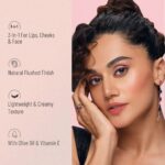 Swiss Beauty 3-in-1 Cream N'Tint for Lips,eyes and cheeks| Long lasting and easily blendable | With Jojoba oil and Glycerine | Shade - Fruity Fig, 8Gm| - Image 3