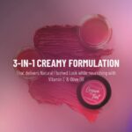 Swiss Beauty 3-in-1 Cream N'Tint for Lips,eyes and cheeks| Long lasting and easily blendable | With Jojoba oil and Glycerine | Shade - Fruity Fig, 8Gm| - Image 4