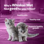 Whiskas Junior Kitten (2-12 Months) Wet Cat Food, Tuna in Jelly, 80 g (Pack of 14), Hydrating Food Made With Real Fish, 100% Complete & Balanced Nutrition for Kittens - Image 7