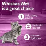 Whiskas Junior Kitten (2-12 Months) Wet Cat Food, Tuna in Jelly, 80 g (Pack of 14), Hydrating Food Made With Real Fish, 100% Complete & Balanced Nutrition for Kittens - Image 10