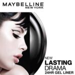 Maybelline New York Glossy Eyeliner, Intense Colour, Long-Lasting, 36Hr Wear, Lasting Drama Gel Eyeliner, Black - Image 3