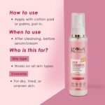 Globus Naturals Revival Rice Ceramide Festive Combo, For Korean Glass Skin, Set of 6 Face Wash 100gm, Cream 50gm, Scrub 50gm, Peel off Mask 100gm, Serum 30ml, Toner 100ml (430gm, RiceCombo16_Diwali) - Image 8