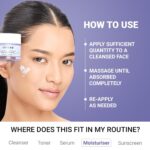 SEREKO Hydra Creme Ceramide Moisturizer Cream for Face — Skin Barrier Repair & Long-Lasting Hydration up to 100 hrs | Peptide + Ceramide Gel Formula | Lightweight | All Skin Types | 50 ml - Image 5