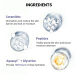 SEREKO Hydra Creme Ceramide Moisturizer Cream for Face — Skin Barrier Repair & Long-Lasting Hydration up to 100 hrs | Peptide + Ceramide Gel Formula | Lightweight | All Skin Types | 50 ml - Image 6