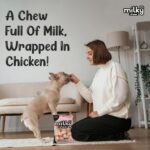 Milky Chew Chicken and Milk Flavored Dog Treats – High Protein Bone Style Chew Snacks for Training & Daily Rewards | Healthy Dog Treats for All Breeds and Life Stages - Image 7