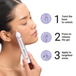 SEREKO Calming Under Eye Gel Pen for Dark Circles, Puffiness & Stress Reduction | With Niacinamide & Cica | Brightens Tired Eyes | Suitable for Men & Women | 10ml - Image 4