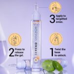 SEREKO Calming Under Eye Cream Gel Pen with Cica & Wild Indigo | Instant Cooling Relief | Stress-Reducing Formula | Reduces Dark Circles, Wrinkles & Fine Lines Suitable for Men & Women – 20ml (Pack of 2) - Image 5