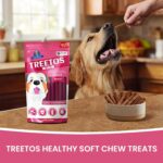 Dr. Pets Pack of 2 Treetos Dog Treats for Adult Dogs & Puppies 85g Chicken Sticks Dog Chew Stick Soft Puppy Treats Super Strawberry Pet Food “Dr. Pet – The Trusted Choice of Indian Pets.” - Image 5