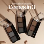 Hilary Rhoda Eyebrow Palette with Spoolie | 3 Natural Blendable Shades | Waterproof & Long-Lasting | Smudge-Proof Brow Powder Kit (Shade 02) – 7.2g - Image 7