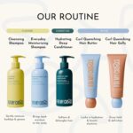 Fix My Curls Complete Curl Care Travel Kit| Cleansing Shampoo, Moisturizing Shampoo, Hydrating Conditioner, Hair Butter & Curl Quenching Gelly for Soothing, Moisturizing & Defining Curls|50ml Each - Image 7