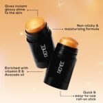 RENEE Hot Shot Face & Body Glowstick 30gm, Moisturizing, Weightless, Shimmery Finish Illuminating Stick | Infused With Rosehip & Avocado Oil, Boosts Skin Radiance Instantly - Image 3
