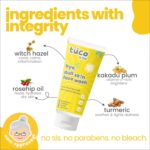 Tuco® Kids Face Wash | Brightens Dull Skin | Turmeric & Kakadu Plum | pH Balanced Tear-Free | Ages 2-5, 4-10, 10-15, 5-10 Years | Paraben & Sulphate Free | 100 g (Pack of 1) - Image 3