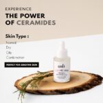 AULI LIFESTYLE Ceramide 1% And Plant Derived Collagen Peptide 1% Facial Serum For All Skin Types| Hydrates Dry Skin And Boosts Collagen, Reverses Ageing|Ceramic Skin - 30Ml - Image 4