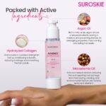 Suroskie Advance Glass Hair Serum 50Ml | Hydrolyzed Collagen, Argan Oil | Instant 20X Shine, Frizz Free (Upto 72 Hrs) | Hair Serum For Dry Frizzy Hair | Heat Protection Upto 230° Celsius | Women & Men - Image 5