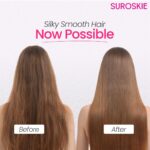 Suroskie Advance Glass Hair Serum 50Ml | Hydrolyzed Collagen, Argan Oil | Instant 20X Shine, Frizz Free (Upto 72 Hrs) | Hair Serum For Dry Frizzy Hair | Heat Protection Upto 230° Celsius | Women & Men - Image 7