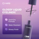 MARS TRIO Treat 3-IN-1 Eye Makeup Kit with Eyeliner, Mascara & Eyeshadow (24.50gm) | Travel Friendly Design | Long-Lasting | Versatile | Effortles Application - Image 3