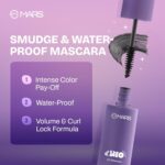 MARS TRIO Treat 3-IN-1 Eye Makeup Kit with Eyeliner, Mascara & Eyeshadow (24.50gm) | Travel Friendly Design | Long-Lasting | Versatile | Effortles Application - Image 4