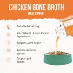 Goofy Tails Chicken Bone Broth for Dogs 300ml (100ml X 3 Pack), Human Grade, Preservative Free, Gut Friendly Dog Food Topper, Dog Supplements with Natural Collagen - Image 7