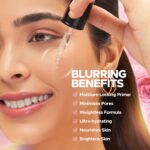 Hilary Rhoda Smooth Blur Primer Serum for face | Pore Minimizer | Niacinamide Infused | Hydrating Makeup Primer | Smooth & Glowing Skin | (Rose Shade 01) - 30ml - Image 5