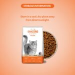 Grain Zero Adult Dry Cat Food 1.2kg + 75g Creamy Treat (Free) | Mackerel | 48% Fresh Fish Inclusion, No Grain Formula, No Gluten | Promotes Healthy Skin & Coat | All Breeds - Image 6