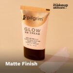 Pilgrim Honey Glow 3-In-1 Natural Bb Cream Medium Coverage For All Skin Types Spf 50 Pa++++ With Niacinamide, Hyaluronic Acid & Vit C - 30G, Pack Of 1 - Image 3