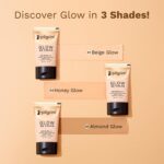 Pilgrim Honey Glow 3-In-1 Natural Bb Cream Medium Coverage For All Skin Types Spf 50 Pa++++ With Niacinamide, Hyaluronic Acid & Vit C - 30G, Pack Of 1 - Image 9