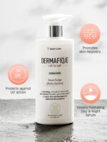 Dermafique Aqua Surge Body Lotion for Winters – 300ml | Protects Against UV Action | 10x Vitamin E Benefits, Glycerine, Shea Butter| Repairs Skin Cell Damage | Dermatologist Tested on Indian Skin - Image 5