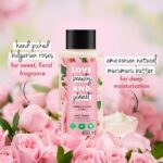 Love Beauty & Planet Moisturising Body Wash 400ml|| with Murumuru Butter & Rose|| Sulfate Free|| Paraben Free- Liquid Shower Gel - Image 3