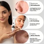 HOUSE OF BEAUTY Milia Serum with Azelaic Acid, Niacinamide, Salicylic Acid for Whiteheads, Bumps and Milia, Face, Healthy Skin (15ml, Pack of 1) - Image 3