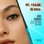 Lakme 9-5 Eyeconic Kajal, Classic Brown, Smudgeproof and Waterproof that lasts upto 24H, for 2x dark pigment, 0.35g - Image 5