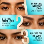Lakme 9-5 Eyeconic Kajal, Classic Brown, Smudgeproof and Waterproof that lasts upto 24H, for 2x dark pigment, 0.35g - Image 7