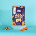 TRICKS & LICKS Carrot Dog Chew Stick for Puppies & Adult Dogs 70 gm -8 Stick| Real Chicken Soft Chews | Non Veg Dog Treats with Multivitamin & Ashwagandha | Dental Chews | Dog Food for All Breeds - Image 8