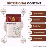 Foodie Puppies Dog Biscuits - (3Kg) Milk Flavor Bone-Shape Oven Baked Treats with Crunchy Texture | Healthy, Nutritious Pet Snacks for Training, Dental Care & Daily Use | All Dog Breeds & Sizes - Image 4