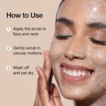 mCaffeine Coffee Tan & Dead Skin Removal Face Scrub (75gm)|Caffeine & Walnut Scrub for Face|Exfoliating & Brightening Scrub|Blackhead Remover,Whitehead Remover,Detan Pack I Face Scrub For Women & Men - Image 3