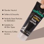 mCaffeine Coffee Tan & Dead Skin Removal Face Scrub (75gm)|Caffeine & Walnut Scrub for Face|Exfoliating & Brightening Scrub|Blackhead Remover,Whitehead Remover,Detan Pack I Face Scrub For Women & Men - Image 5