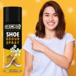 Gecko Shoe Care Combo Kit | Odour Deodorant & Cleaner Spray for Shoes, Sneakers, Sports, Golf, Tennis, Canvas | Anti-Allergic Fresh Formula | 200 ML - Image 4