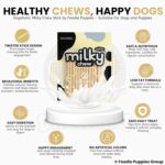 Dogaholic Milky Chew Stick (30 in 1) (Pack of 5) Dog Treat | Healthy & Highly Digestible Treat Suitable for All Breeds Sizes | Sold by Foodie Puppies with Free Key Ring - Image 8
