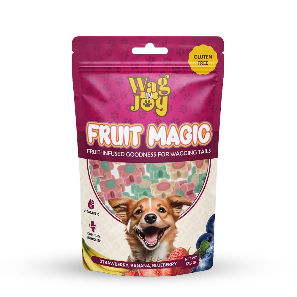 Fruit Magic Veg Treats for Dogs | Vitamin C, Calcium *