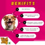 Fruit Magic Veg Treats for Dogs | Vitamin C, Calcium Enriched | Gluten Free | Mix Fruit, Strawberry, Blueberry & Banana Flavour, 125 Gm (Flower Shape),All Life Stages - Image 3