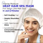 BBLUNT Intense Moisture Heat Hair Spa Mask with Jojoba Oil & Vitamin E for Salon-Like Hair Spa at Home - 70 g - Image 3