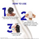 BBLUNT Intense Moisture Heat Hair Spa Mask with Jojoba Oil & Vitamin E for Salon-Like Hair Spa at Home - 70 g - Image 4