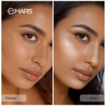 MARS Glow Fly Liquid Highlighter (10 ml) (02-WINGED CHAMPAGNE) | Enriched With Sunflower Seed Oil | Radiant Glow | No Chunky Particles | Light-Weight & Long-Lasting | Ultra Blendable Formula - Image 4