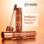 MARS Glow Fly Liquid Highlighter (10 ml) (02-WINGED CHAMPAGNE) | Enriched With Sunflower Seed Oil | Radiant Glow | No Chunky Particles | Light-Weight & Long-Lasting | Ultra Blendable Formula - Image 6